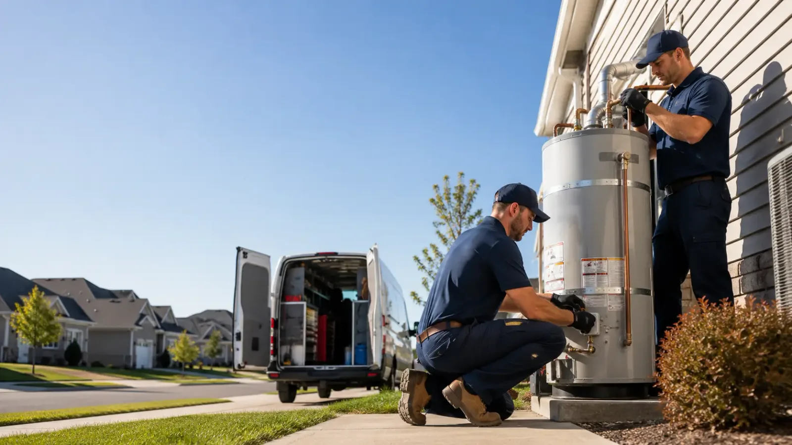 Water Heater Installation in Moundridge, KS